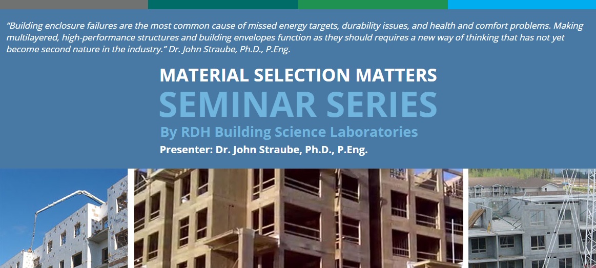 Material Selection Matters Seminar Series