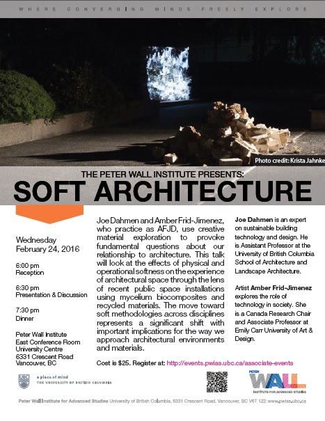 Peter Wall Institute Dinner Forum Feb 24